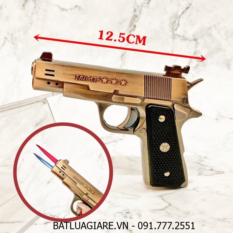 BẬT LỬA KHÈ HÌNH SÚNG M95 - 2 CHẾ ĐỘ LỬA (SIZE: 12.5CM) - (XÀI GAS)