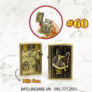 BÂT LỬA ZIPPO AI CẬP 2 MẶT HÌNH NỔI - (XÀI XĂNG) #60