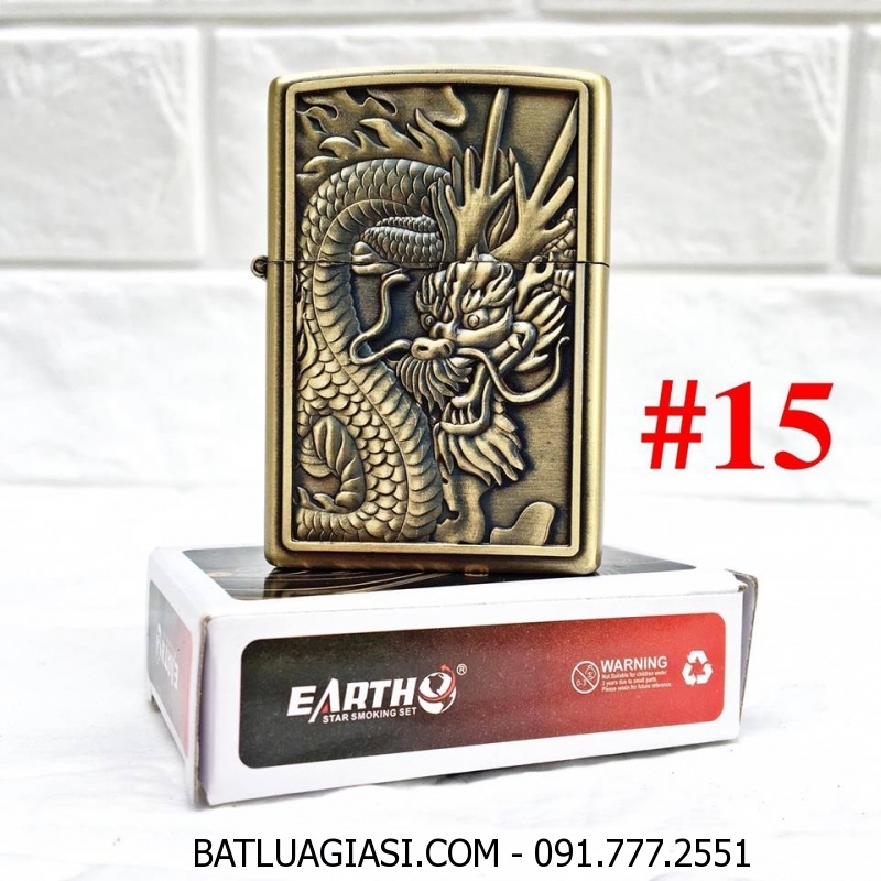 BẬT LỬA ZIPPO HÌNH NỔI #15 - (XÀI XĂNG)