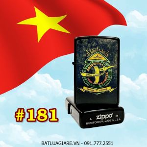 BẬT LỬA ZIPPO SƠN TĨNH ĐIỆN HÌNH CHIM LẠC VIỆT NAM (CÓ MỘC ĐÁY) - (XÀI XĂNG) #181