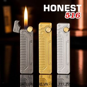 BẬT LỬA GAS ĐÁ THANH DÀI VÂN CƠ KHÍ HONEST 516 - (XÀI GAS)