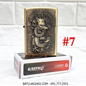 BẬT LỬA ZIPPO HÌNH NỔI #7 - (XÀI XĂNG)